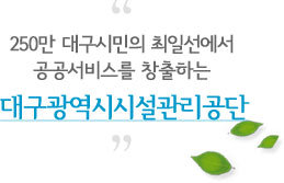 250�� �뱸�ù��� ���ϼ����� �������񽺸� â���ϴ� �뱸�����ýü���������